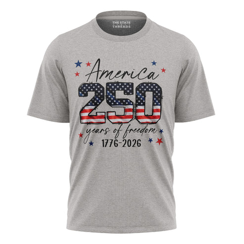 America 250 Years Freedom Anniversary Shirt