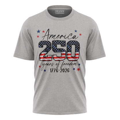 America 250 Years Freedom Anniversary Shirt