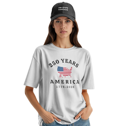 America 250 Years Anniversary Minimalist Shirt