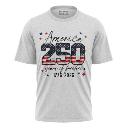America 250 Years Freedom Anniversary Shirt