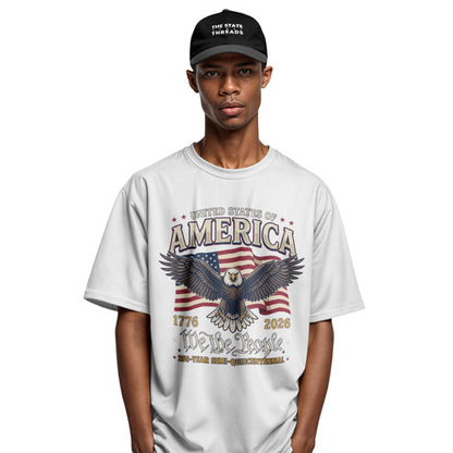 America 250th We The People Eagle Patriotic Shirt