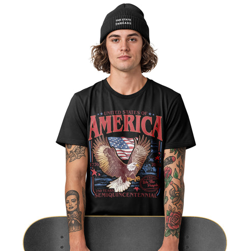 America 250 Years Semiquincentennial Eagle Shirt